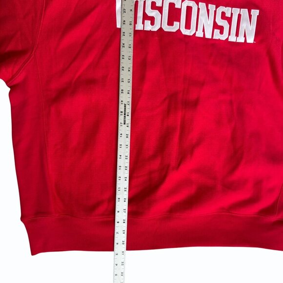 VTG 2000s Wisconsin Badgers Size XXL Champion Reverse Weave Sweatshirt Crewneck - Picture 7 of 9